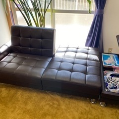 ソファベッドとオットマン【決まりました】の画像