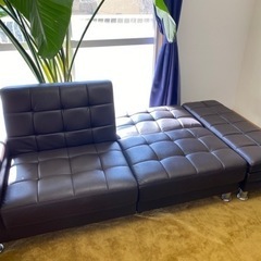 ソファベッドとオットマン【決まりました】の画像