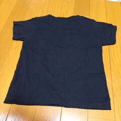 【もうすぐ処分】★ANAP★斜めロゴ半袖Tシャツ(黒×白)★の画像
