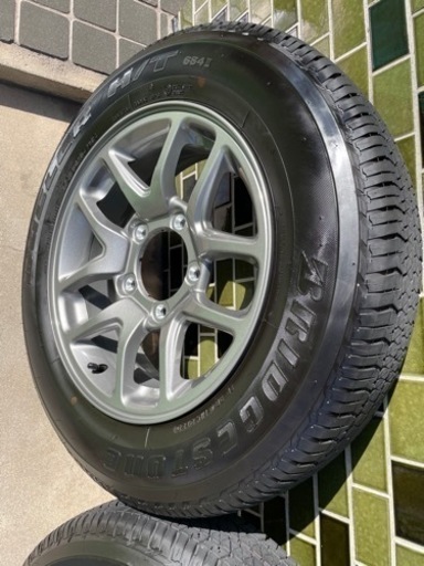 ジムニーjb64 XC 4,500kmタイヤホイール4本セット
