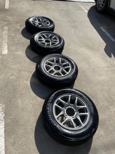 ジムニーjb64 XC 4,500kmタイヤホイール4本セット