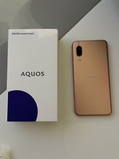 【取引き終了】AQUOS sense3 basic スマートフォン