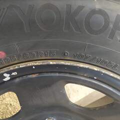 スタットレスタイヤ4本　195/80R15の画像