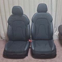 アウディ A4 S-Line ハーフレザーシート 運転席 助手席...