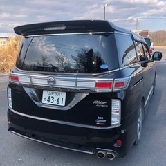 エルグランド ライダー 3.5 pne52 4wd切り替え式 車検残一年の画像