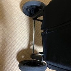 ショッピングキャリーカート　保冷機能　黒の画像