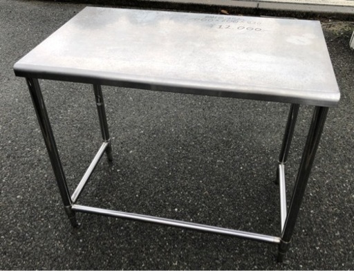 ⭐︎中古品　作業台　1000×600×830mm  厨房用品⭐︎
