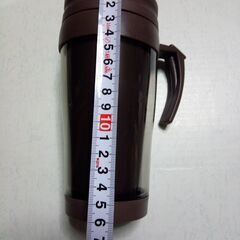 新品未使用　蓋つきダブルウォールマグカップ　450mlの画像