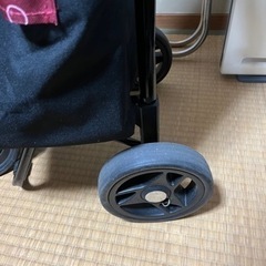 ショッピングキャリーカート　ピンクの画像