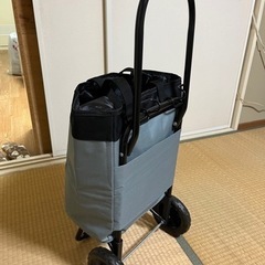 美品　ショッピングキャリーカート　グレー　kakarlの画像