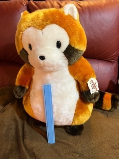 貴重 タグ付き　ラスカル　BIGぬいぐるみ　約60cm Amazon.co.jp: プチラスカル 超超BIGぬいぐるみ 全1種
