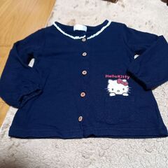 【もうすぐ処分】☆こども服☆キティちゃんカーディガン☆