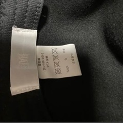 処分！HARE 無地　ブラック　ツバ広ハットの画像