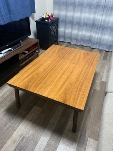 フラットヒーターこたつ5000円！