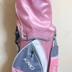 【決まりました】レディースゴルフバッグ＋クラブ数本セット