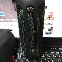 ★【絶版】JBL迷彩カラー　 FLIP5 カモフラージュ　収納ケース付きの画像
