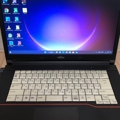 終了】FUJITSU core i3 新品SSD Win11 DVD可②