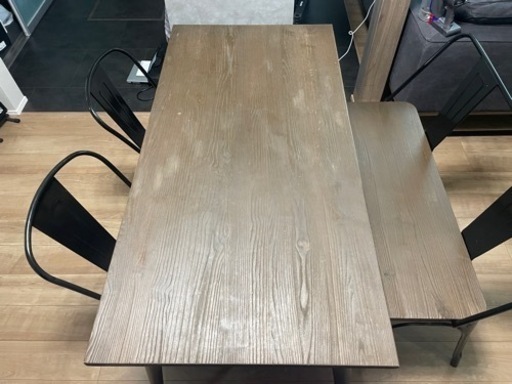 配送可能ダイニングテーブル　こたつ付き