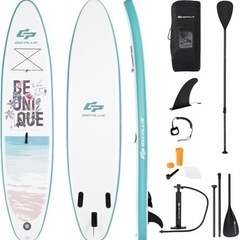 GYMAX SUP パドルボード インフレータブル スタンドアップパドルボード