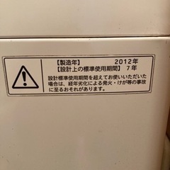 洗濯機　2/14取引限定の画像