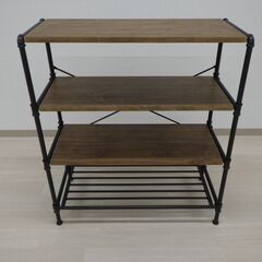 インテリアパイプラック（小金井市再生家具）品番：02-01-07...