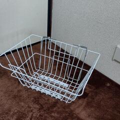 スーパーカブ　フロントバスケット　サイズL　白　前かご