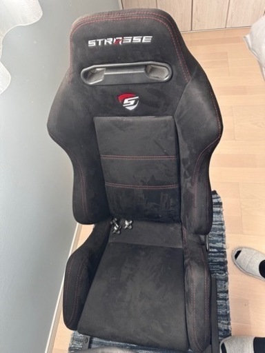 STRASSE レーシングコックピットベース シート付き RCZ01 シフトレバー台標準装備 グランツーリスモに最適