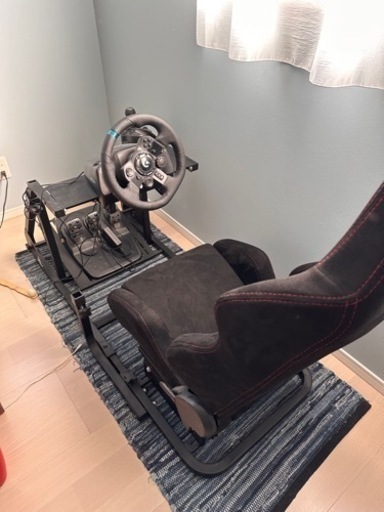 STRASSE レーシングコックピットベース シート付き RCZ01 シフトレバー台標準装備 グランツーリスモに最適