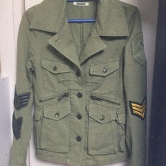 Spiral Girl レディースジャンパー　軍服　メンズも可