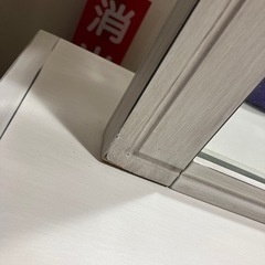 9/14 値下げ致しました！⭐️オシャレ⭐️シャビーシック 天然木製ドレッサー No.3467の画像