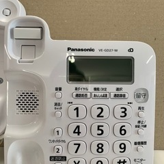 Panasonic コードレス 電話機 子機1台付き の画像