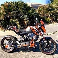 ktm duke200の画像