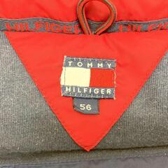 BG006A◆)TOMMY/トミーヒルフィガー ベビーダウンベスト レッド 56 中古品【取りに来られる方限定】の画像