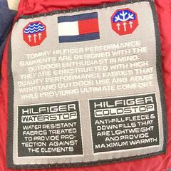 BG006A◆)TOMMY/トミーヒルフィガー ベビーダウンベスト レッド 56 中古品【取りに来られる方限定】の画像