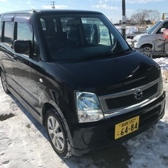 AZワゴン　ワゴンR　車検付　4WD　エンスタ付　スタッドレス着...