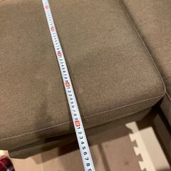 2-3人掛けソファベッド + オットマンの画像