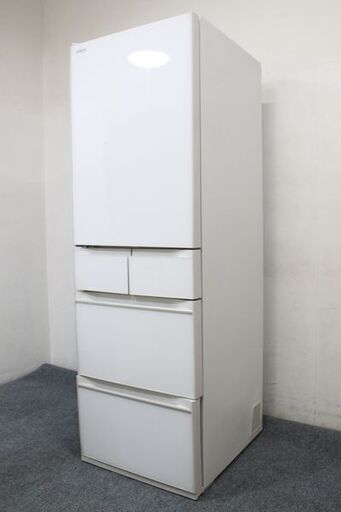 日立/HITACHI R-HWS47KL 冷蔵庫 470L/左開き 5ドア クリスタルホワイト 急速製氷 真ん中冷凍室 2020年製 中古家電 店頭引取歓迎 R6838)