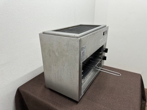 リンナイ　Rinnai　業務用　ガス遠赤外線グリラー　上火式ペットミニ　店舗　飲食店　厨房　RGP-42SV