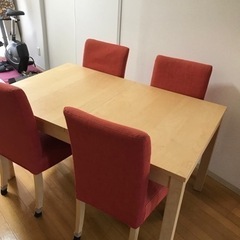 【決まりました】IKEA伸縮ダイニングテーブルセット