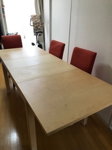 【決まりました】IKEA伸縮ダイニングテーブルセット
