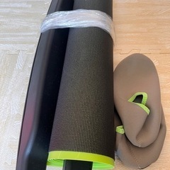 スライディングボード下半身のトレーニングに