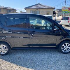 車検6年4月　8万キロ台　ムーブカスタム　黒　スマートキーの画像