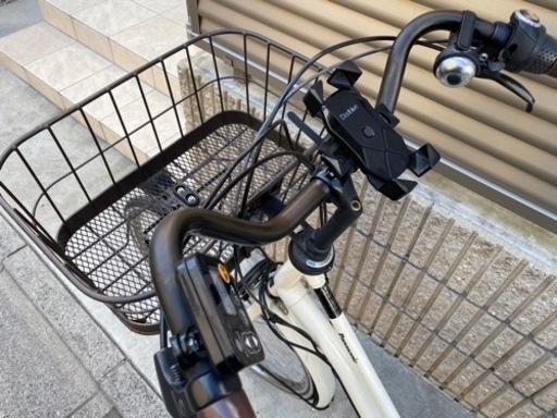 【26インチ】電動自転車 Panasonic ティモ・I (オフホワイト) ※2/13まで