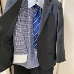 【話し合い中】セレモニースーツ3点上下セット　子供　男の子　95 110の画像