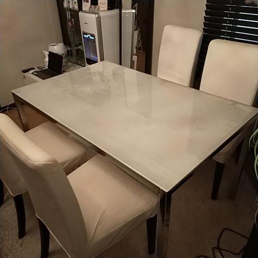 4人掛け　美品　ダイニングテーブル　ダイニングテーブルセット