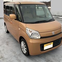 仙台☆H25スペーシア2WD車検取り立て☆アイドリングストップ....