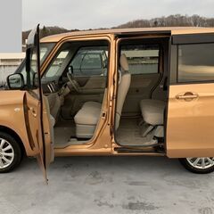 仙台☆H25スペーシア2WD車検取り立て☆アイドリングストップ.スマホ連携ナビ.パワスラ.ETC.ドラレコなど装備も充実！の画像