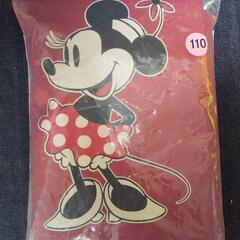 【お取引者様決定】〈Disney〉ミニー レインポンチョ 110cmの画像