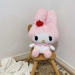 キティーちゃん、マイメロ　ぬいぐるみの画像