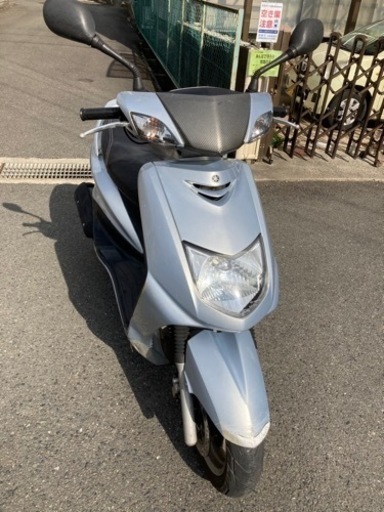 シグナスSE12 シルバー　グリップヒーター付き